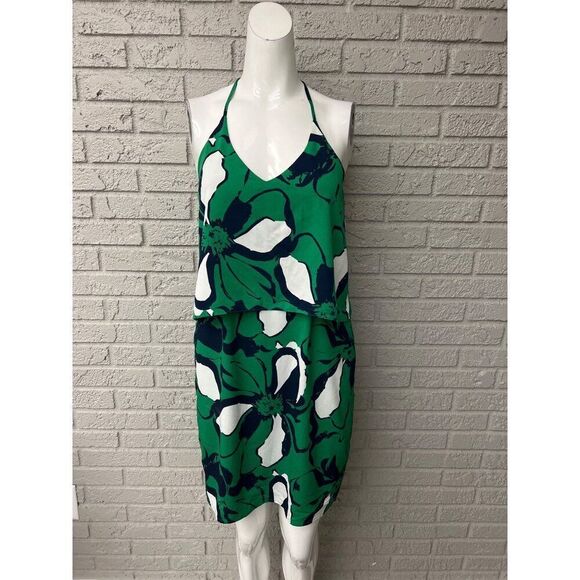 Banana Republic Women Spaghetti Strap Halter Fly Away Dress Size XS - Picture 1 of 8